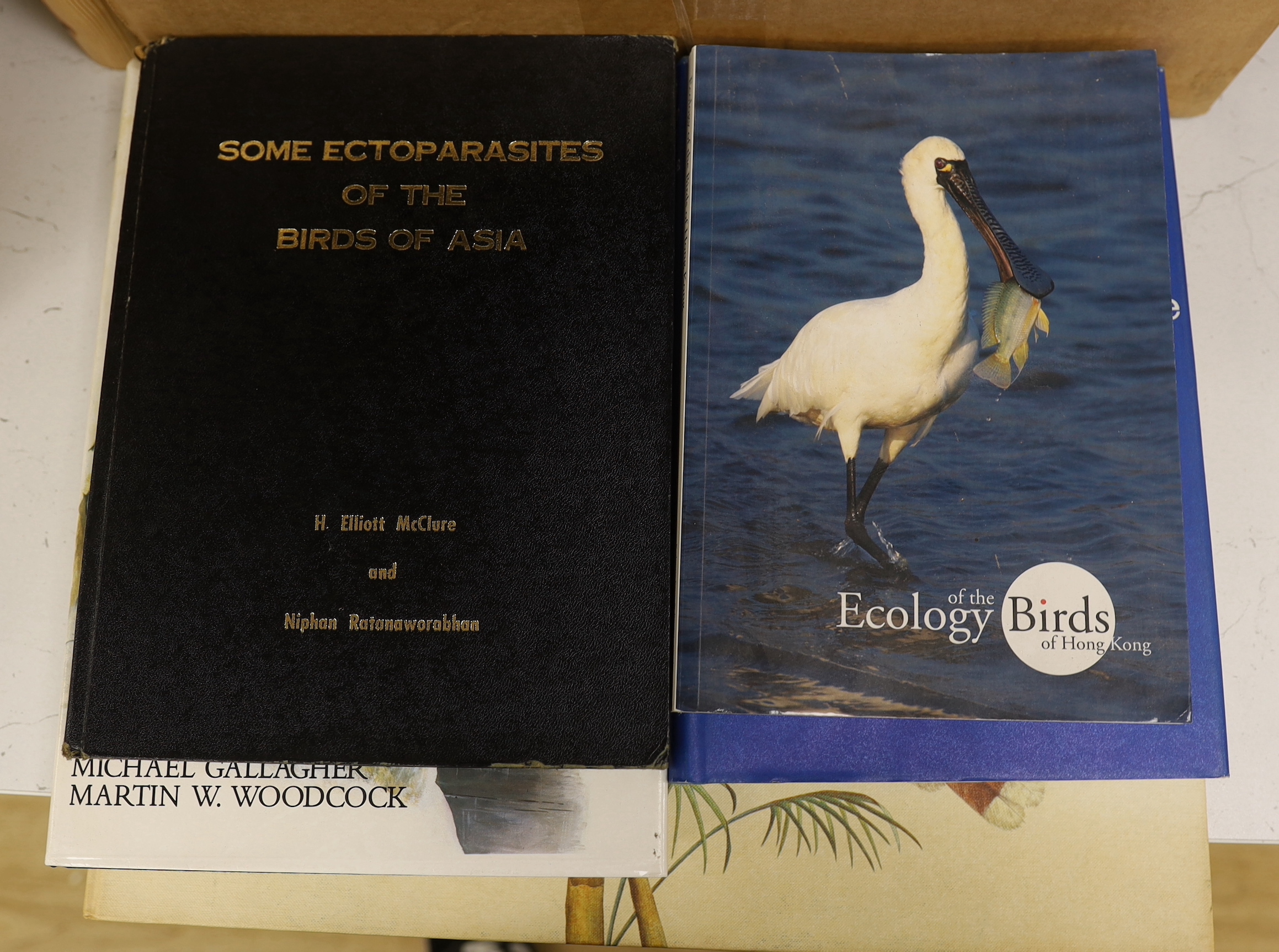 Cooper, William T. & Forshaw, Joseph M. - The Birds of Paradise and Bower Birds. num. full-page coloured illus & other text illus.; publisher's cloth and d/wrapper, in labelled slipcase, folio, 1977; Smythies, Bertram E.